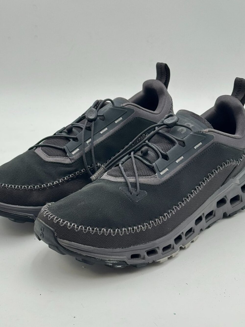 On Cloud Cloudaway 2 Black Running Shoes Mens 13 Water Repellent Hiking Terrain
